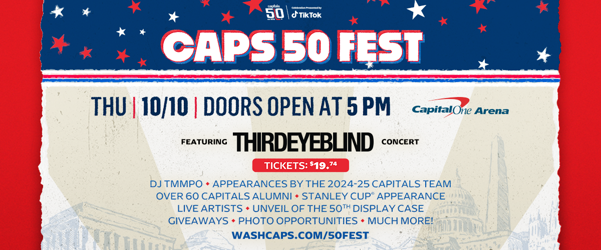 Capitals 50 Fest Celebration